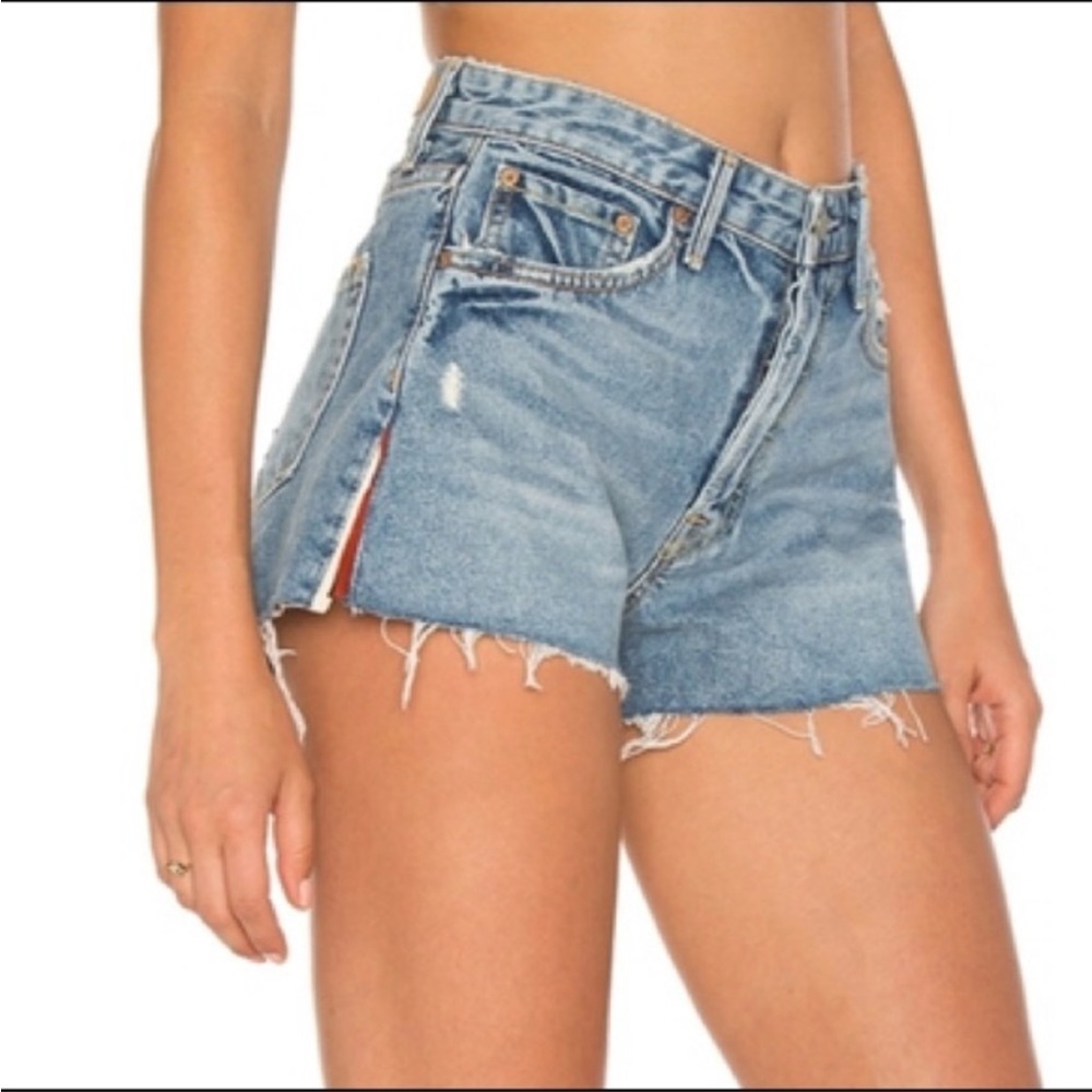 GRLFRND Cindy Cutoff Button Fly Jean Shorts in Lady Marmalade SZ 29 EUC - Picture 2 of 7